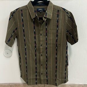 Roark 100% cotton button down shirt